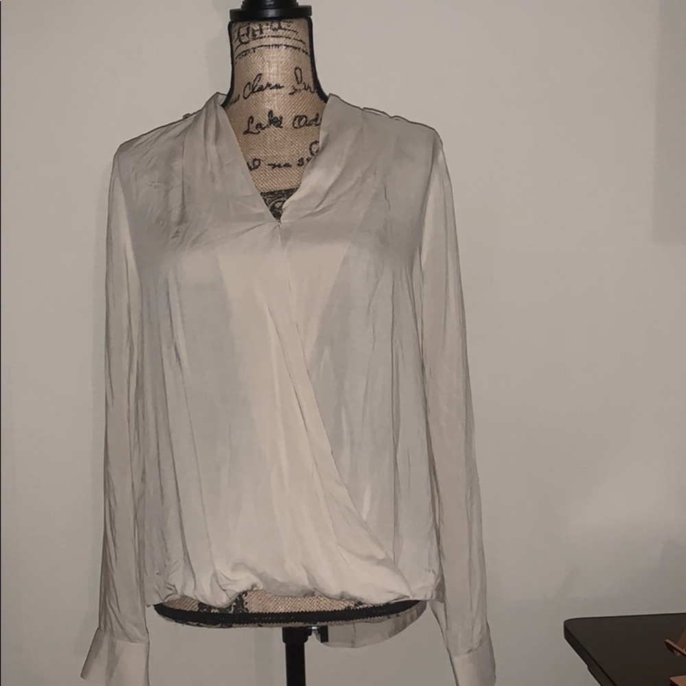 White House Black Market long Sleeve Blouse.